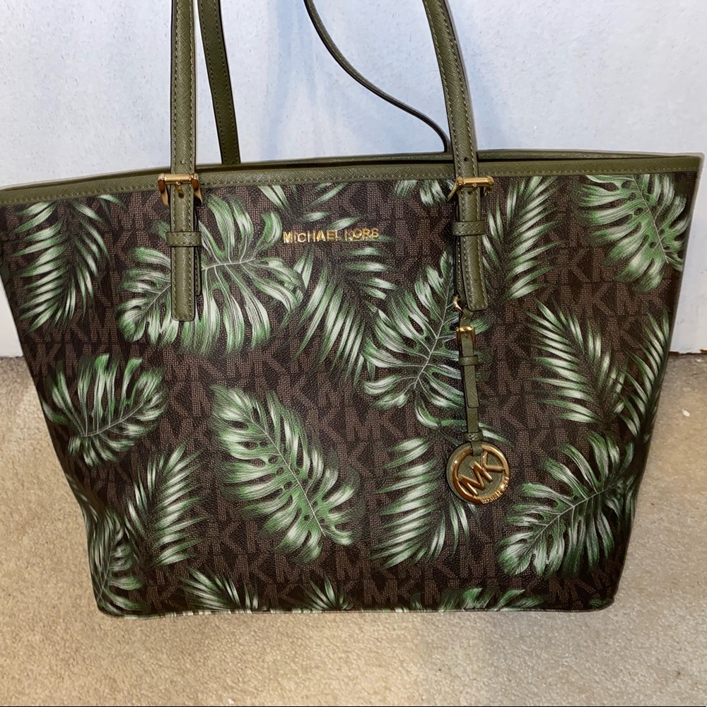 Michael Kors Limited edition Palm Leaf tote